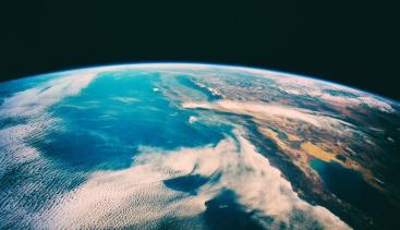 View of Earth from space