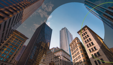 Document preview image - view of a financial district skyline